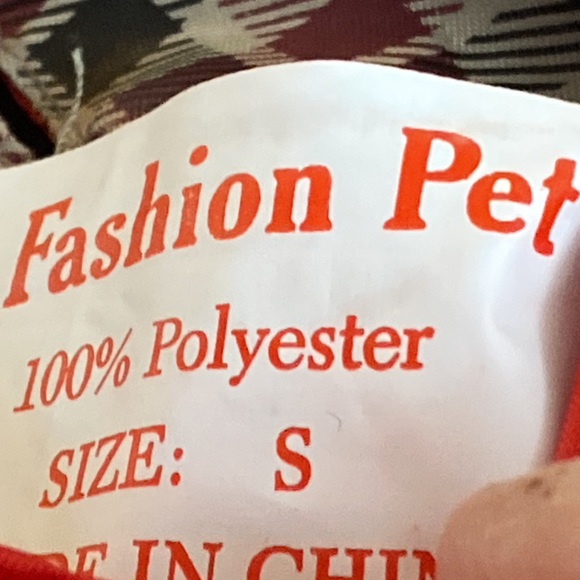 NWOT Fashion pet reversible jacket size Small - Picture 5 of 7